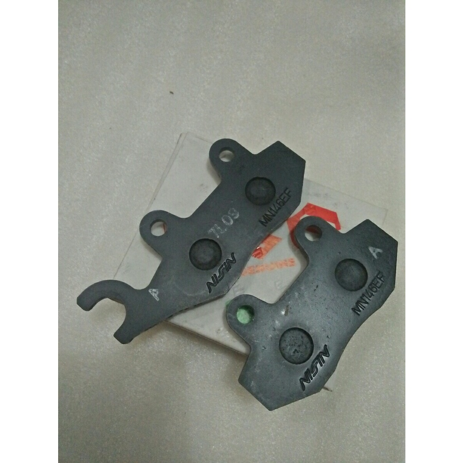 Front brake pads LR disc brakes right left Disc disc pads complete set ...