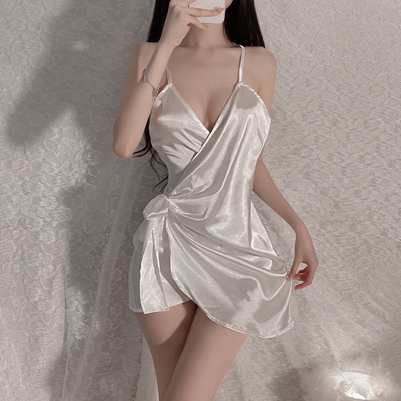 Sexy pajamas women summer lace suspender nightdress