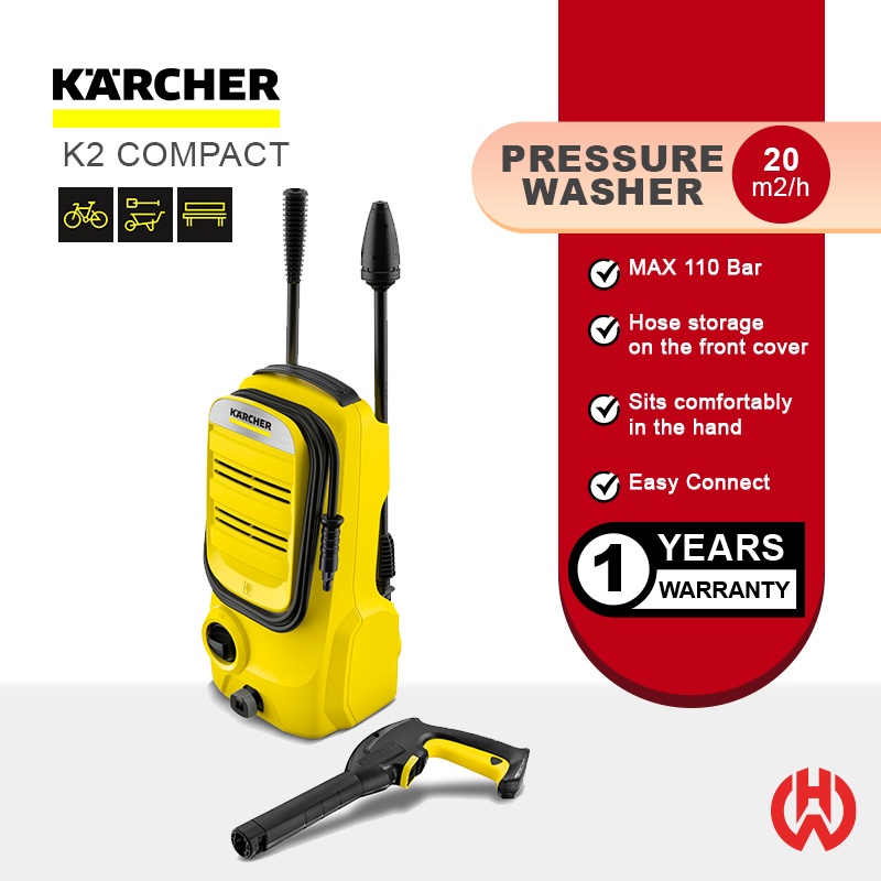 KARCHER PRESSURE WASHER K 2 COMPACT Shopee Malaysia