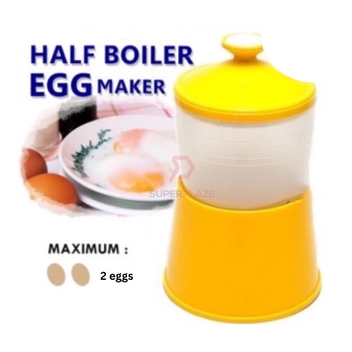 Half boiled egg clearance container