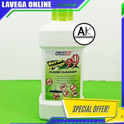 Kleenso Serai Wangi 99 Floor Cleaner 900ML best and safe way to repel ...