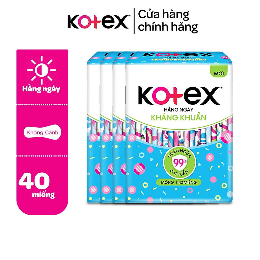 Kotex Natural Daily Tampons 40 Pieces Shopee Malaysia