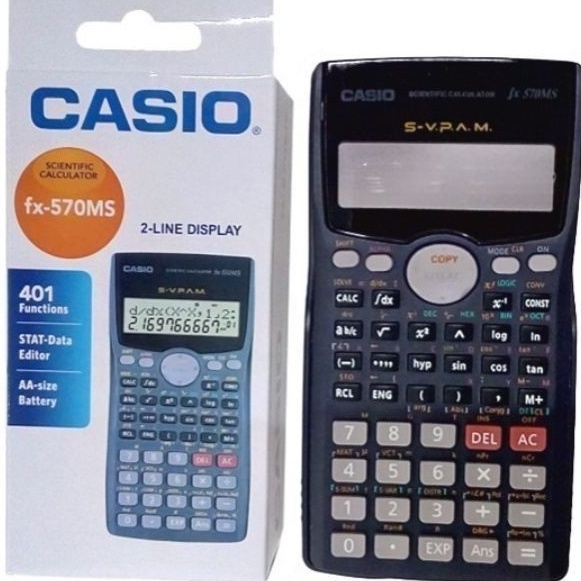 Casio FX570MS 1st and 2nd Edition Scientific Calculator for Student ...