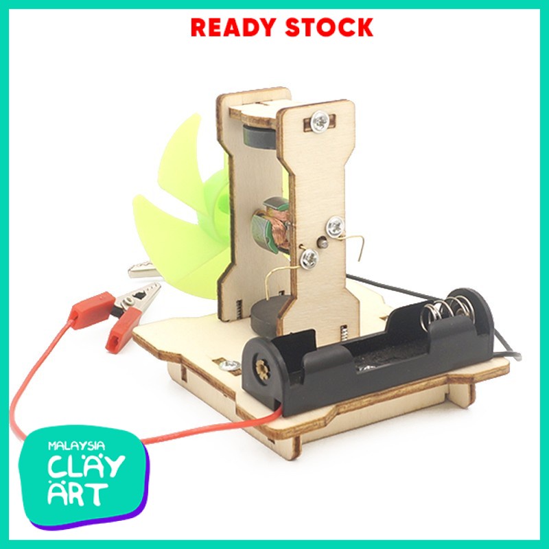 Electric Motor Fan DIY Puzzle Pack STEM Toy | Science Education Set ...