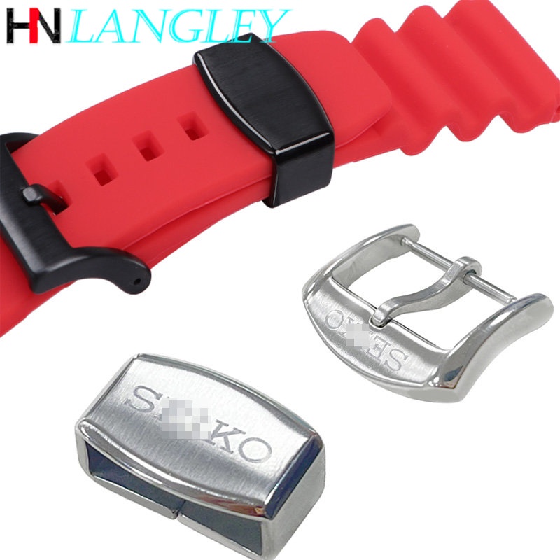 316L Stainless Steel Watch Band Keeper for Seiko 18mm 20mm Metal Loop