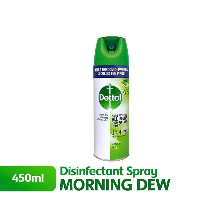 Dettol Disinfectant Spray Morning Dew (450ml) Shopee Malaysia