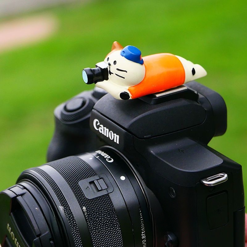 Creative Cartoon Photography Cat SLR Camera Hot Shoe Cover Universal