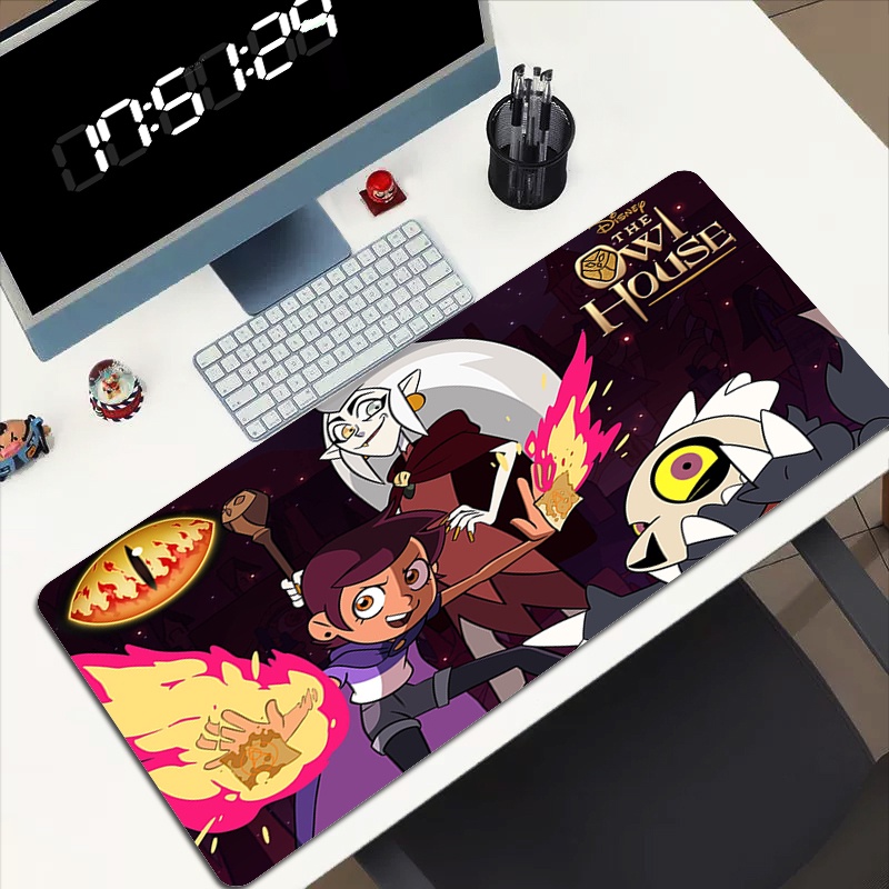 The Owl House Mouse Pad Gaming Desk Mat Gamer Keyboard Mousepad Pc