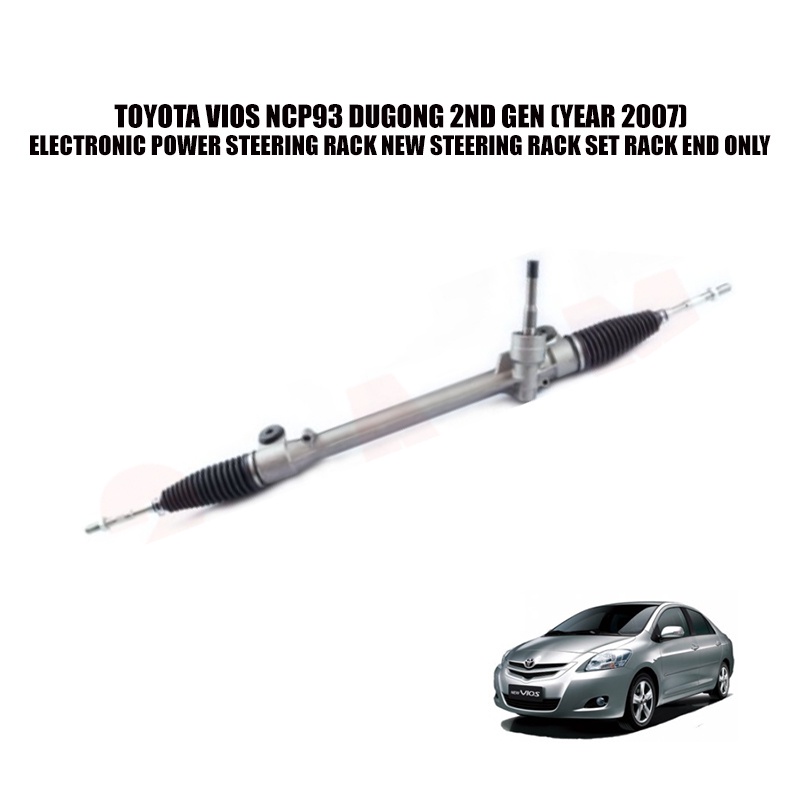 TOYOTA VIOS NCP93 DUGONG 2ND GEN (YEAR 2007) ELECTRONIC POWER STEERING ...