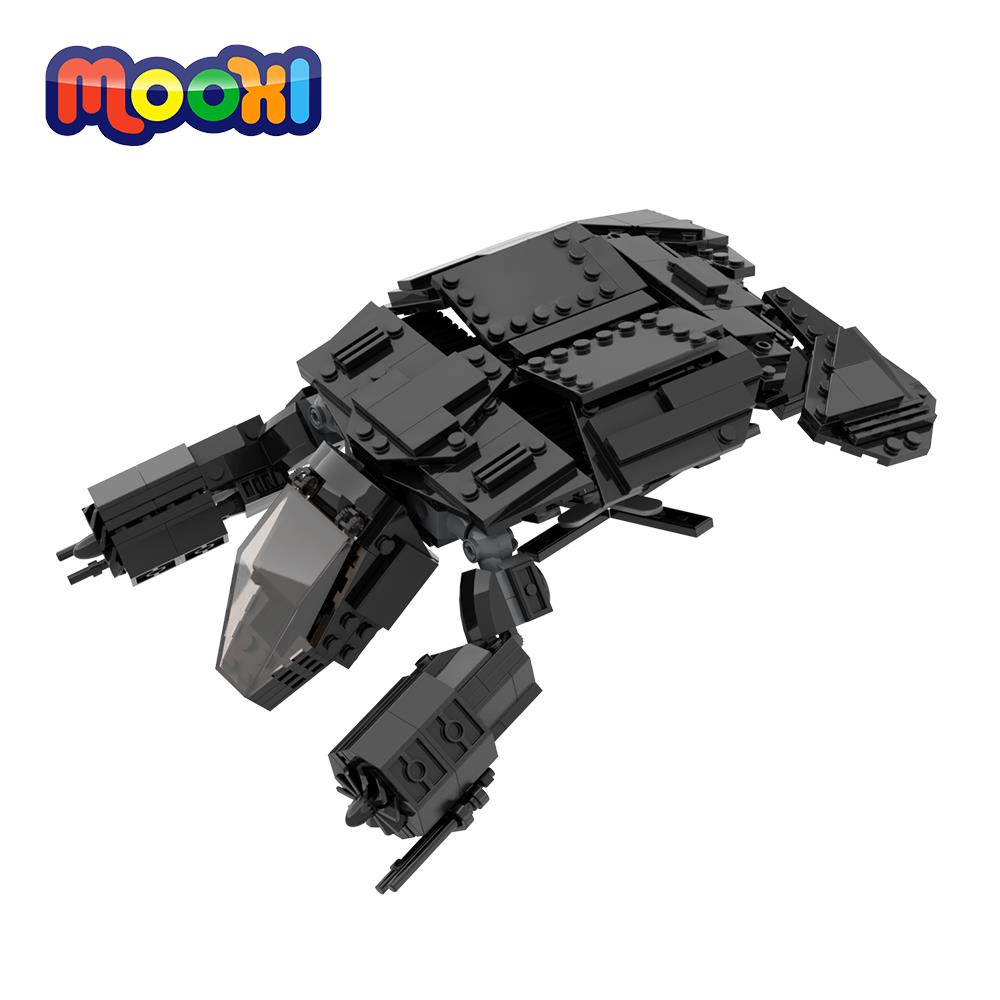 Mooxi Batman Fighter Airplane 373pcs Compatible With Lego Minifigures 