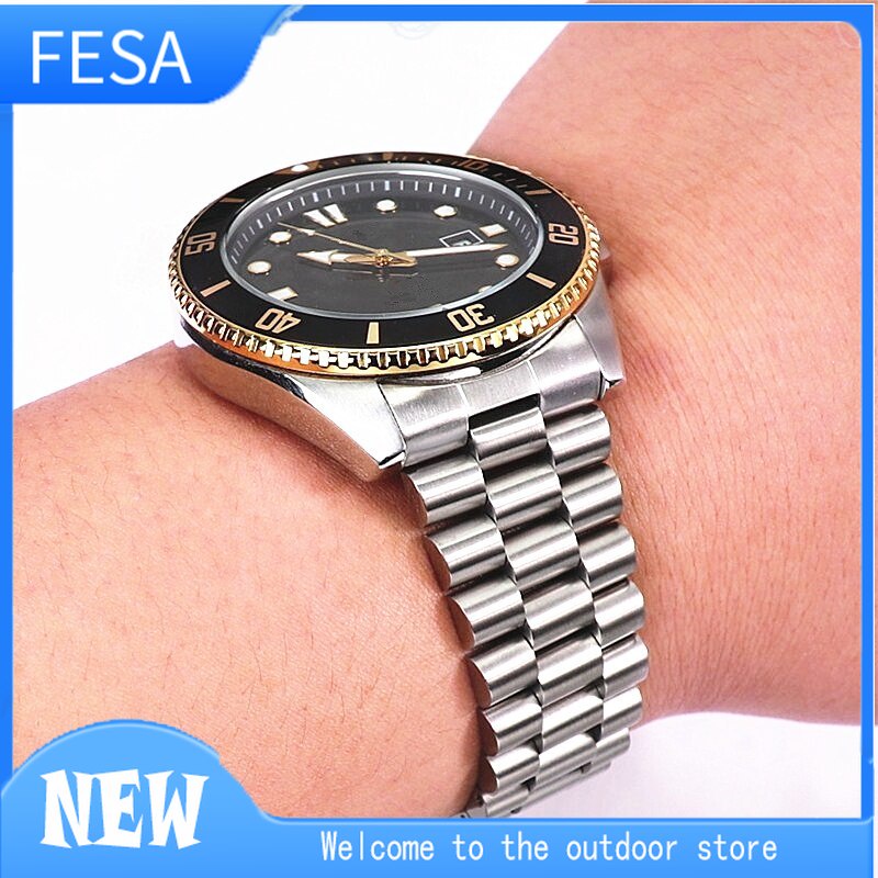 3 Styles 22mm Diving Steel Metal Strap For Casio Duro Mdv107 1A MDV106 1A Watch Wristband Bracelet Watchband Replacement Parts Shopee Malaysia