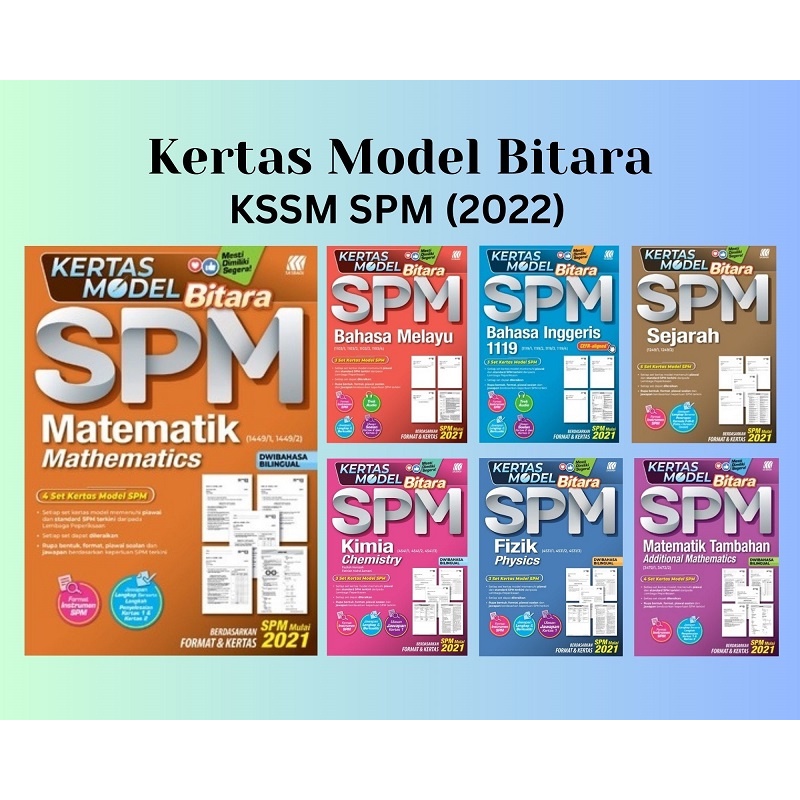 Sasbadi Kertas Model Bitara Spm 2022 Shopee Malaysia 