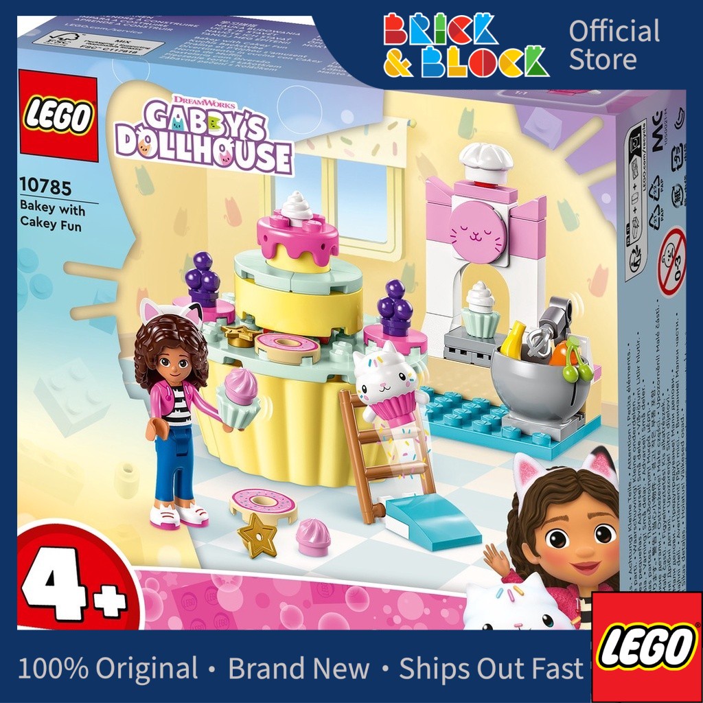 LEGO 10785 Bakey with Cakey Fun | LEGO Gabby's Dollhouse | Shopee Malaysia