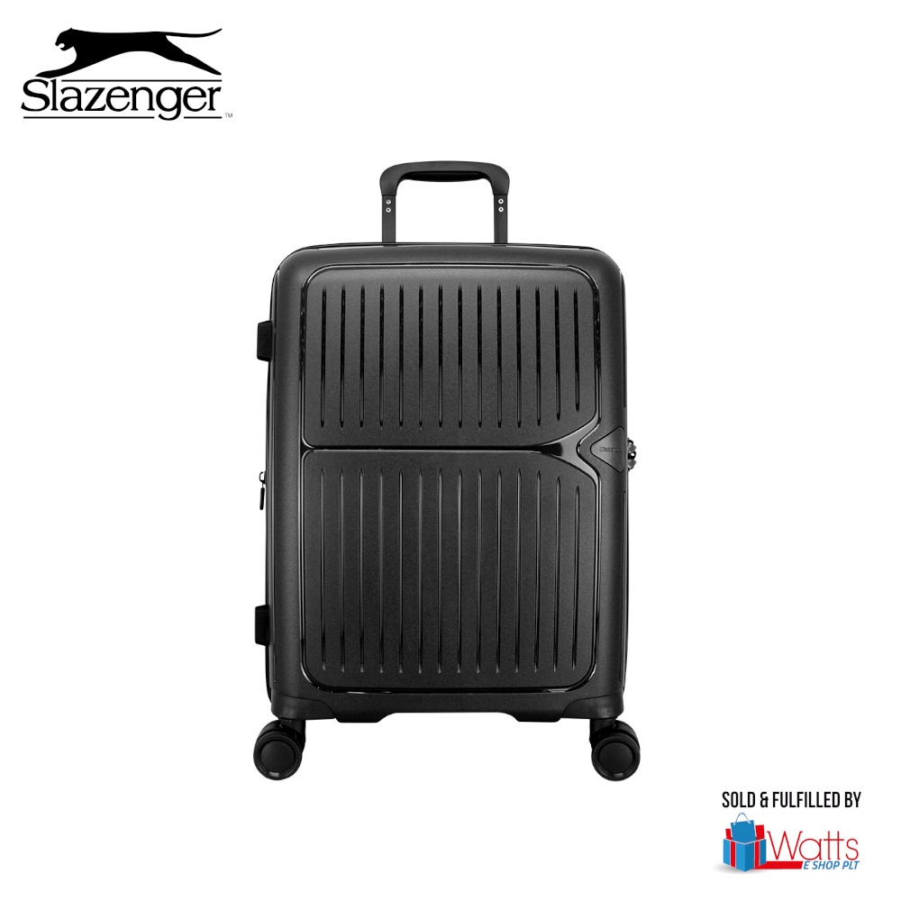 Slazenger PP AntiTampering Expandable Unbreakable Hard Case Travel Luggage Spinner Silent