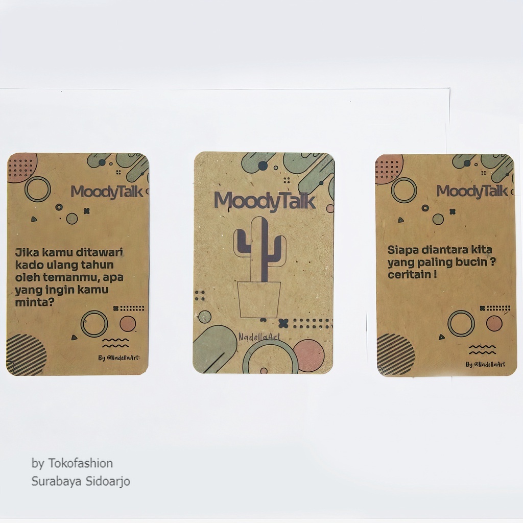 Ready Take Directly MoodyTalk Kraft Edition Card | Deeptalk Card | Game ...