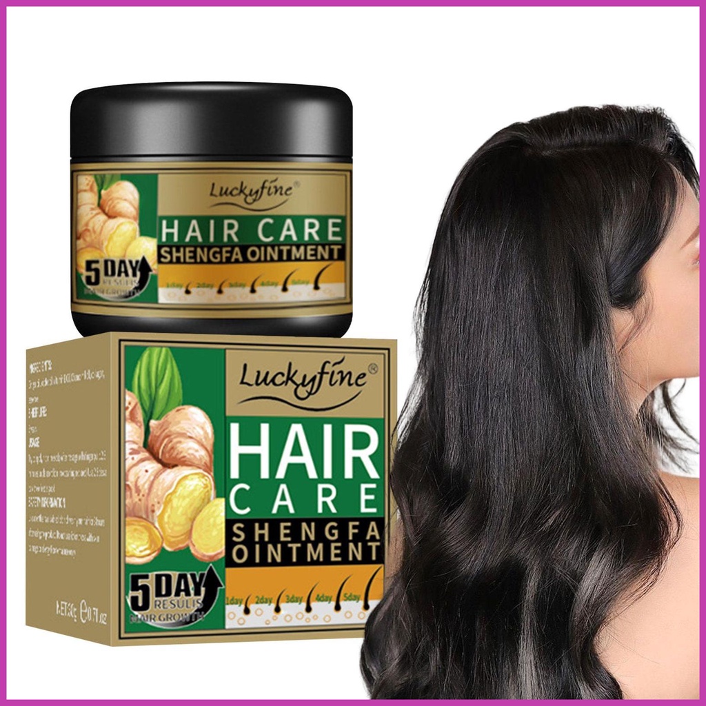 Ginger Hair Growth Cream Ginger Germinal Conditioner Cream Hair Ointment for AntiItch Fluffy