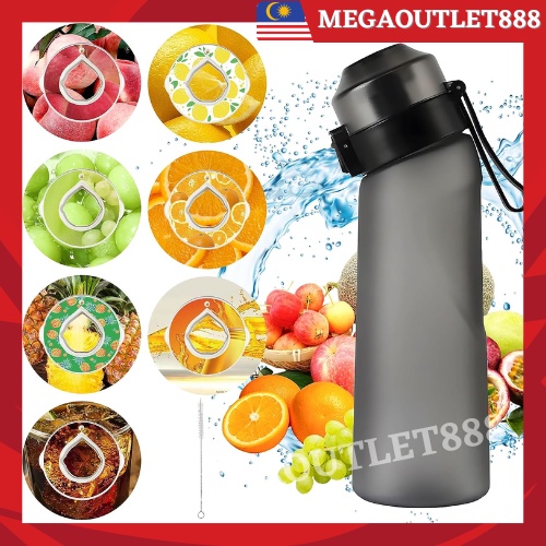 FREE FLAVOR!! Air Up Water Bottle 650ML Fruit Fragrance Water Bottle ...