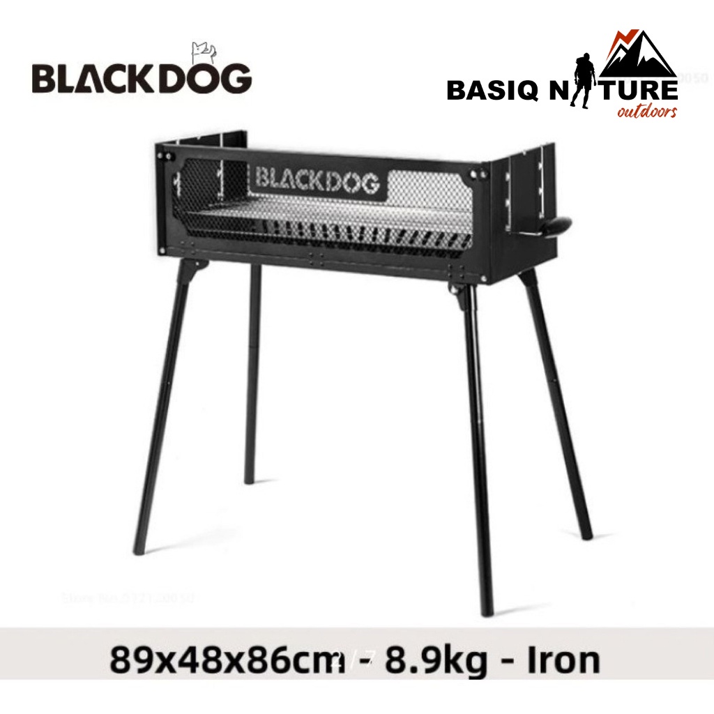 New Blackdog outdoor bbq oven portable folding carbon oven camping