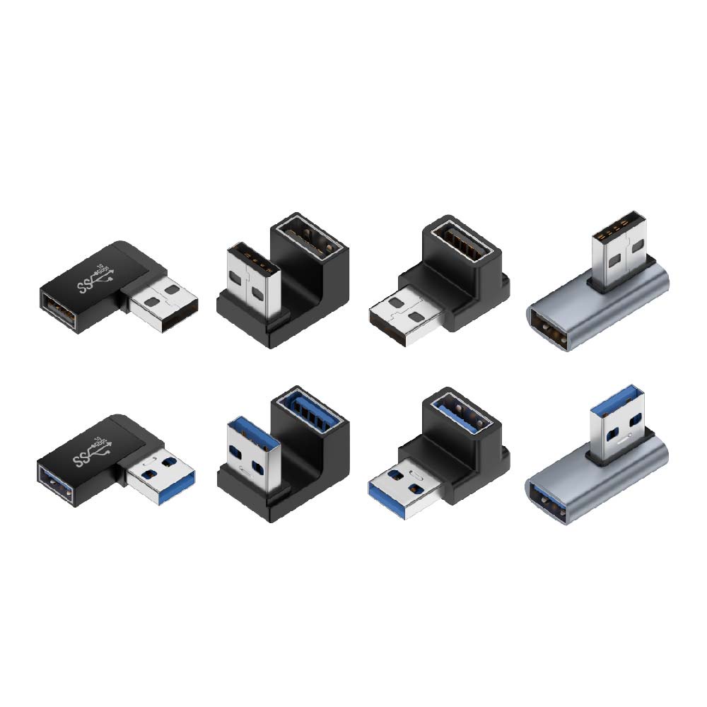 Danny Game USB Male To Female OTG Adapter|8 Options|SY-OTG10|L-Shaped ...