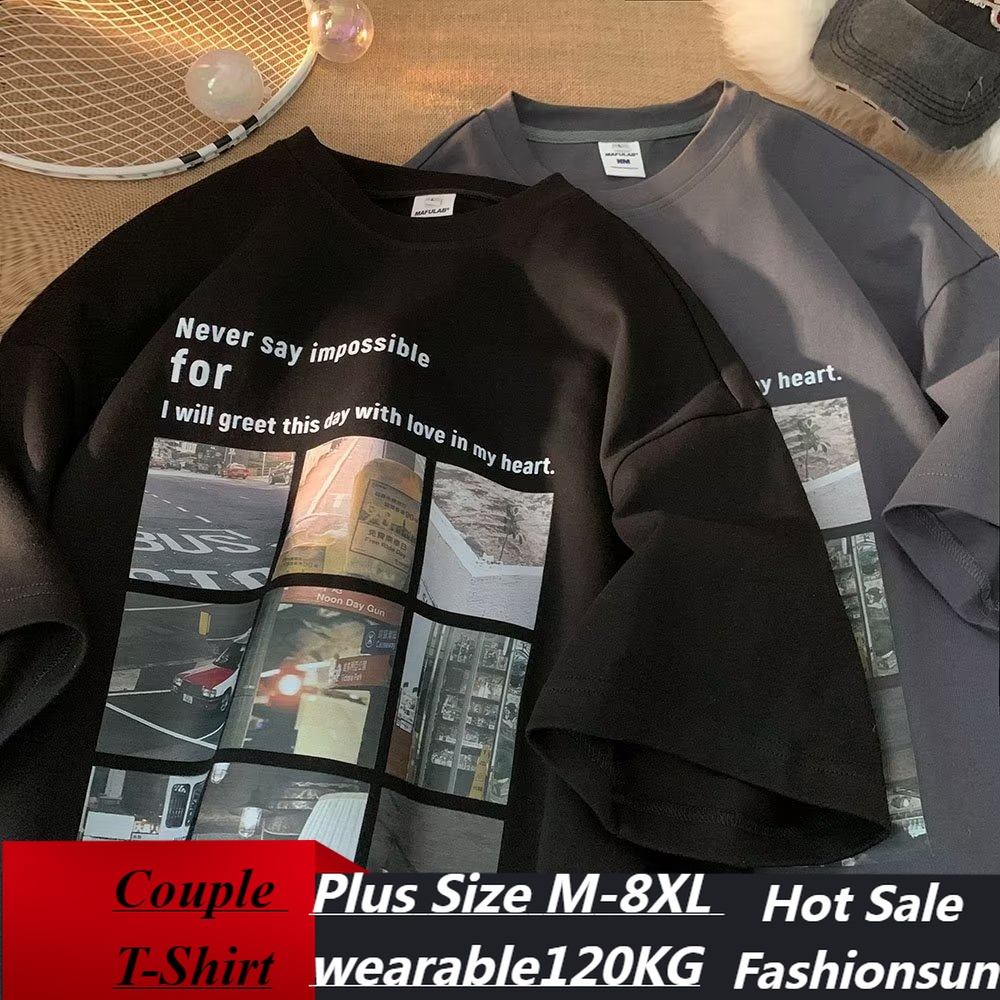 【Plus Size M-8XL wearable120KG】Urban highways Retro Large Size Short ...