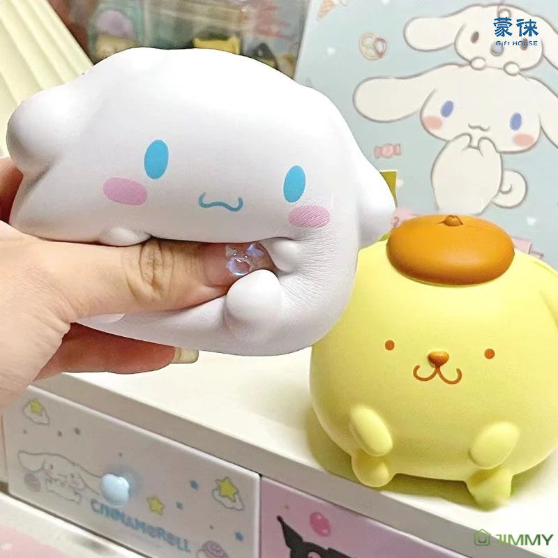 Sanrio Stress Relief Toys Cute Kuromi Cinnamoroll Slow Stress Relief Kawaii Decompression Anime