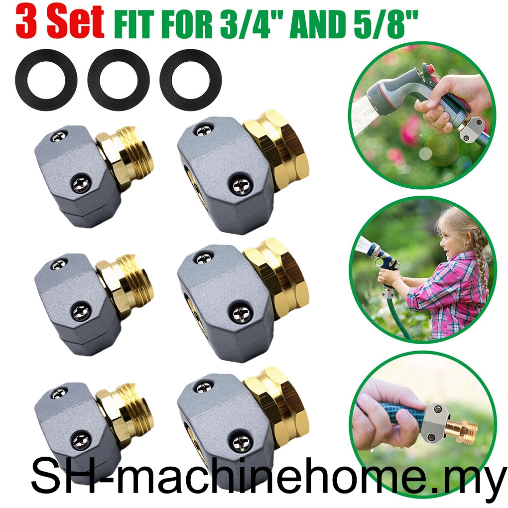 1/2/3 3set Widely Used Durable Brass Water Pipe Repair Kit For