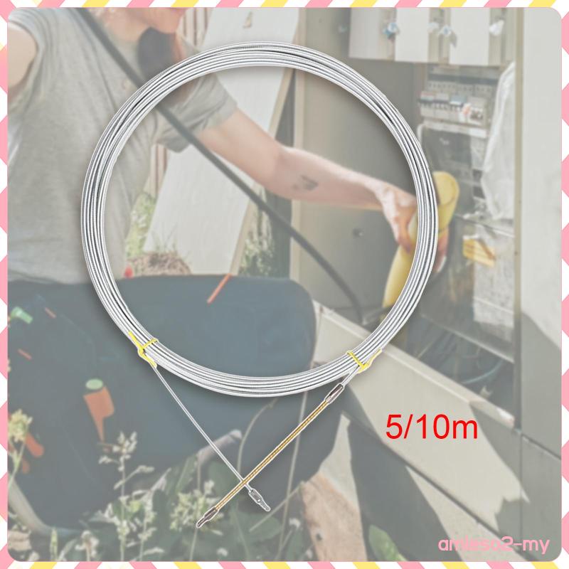 [AmlesofaMY] Fish Tape Fastener Steel Universal Wire Puller Tool for
