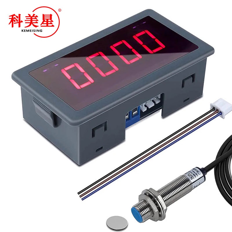 Digital Speedometer Tachometer Motor Motor Speedometer with Hall Sensor ...