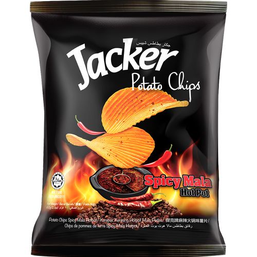 Jacker Spicy Mala Potato Crisps 60g Shopee Malaysia 8030