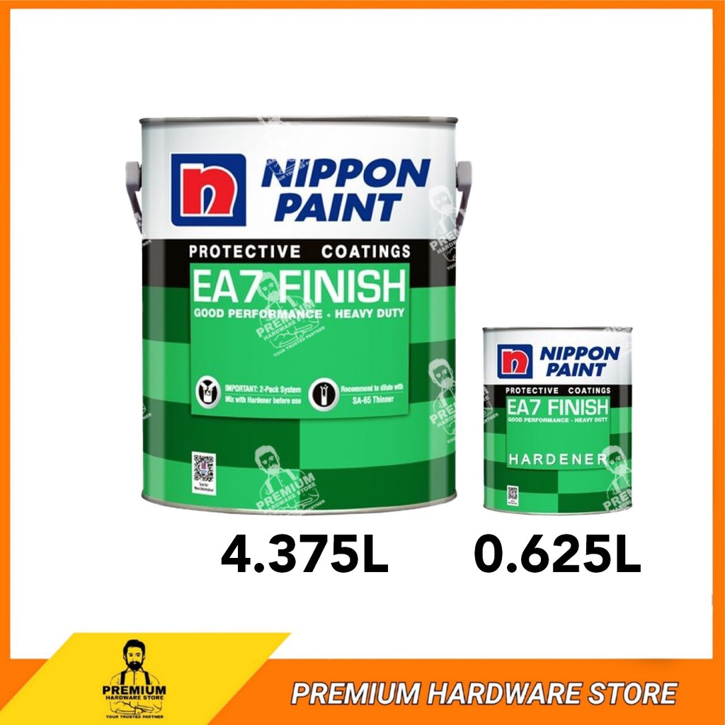 NIPPON PAINT EA7 Finish 5L Protective Coating Interior Epoxy Tile Steel