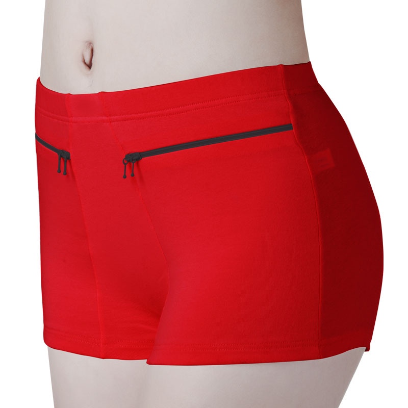 Ladies Overseas Travel Antitheft Underwear Pure Cotton Women's High