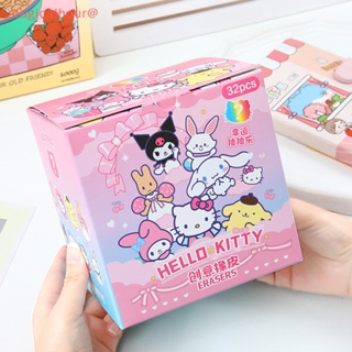 Sanrio Stationery Set Anime Cartoon Hello Kitty Cinnamoroll Kuromi
