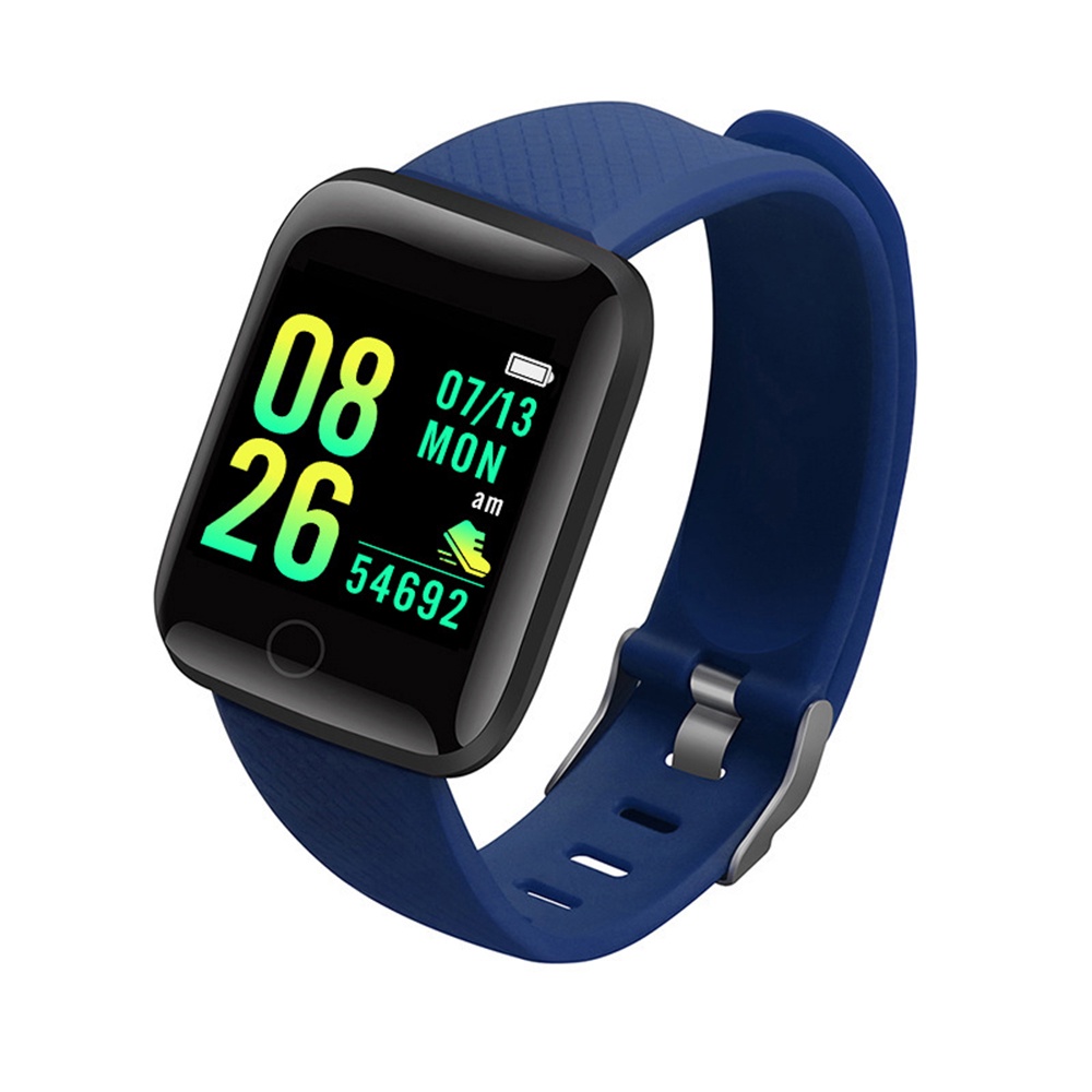 Smart watch 116 Plus Bracelet Waterproof Tracker Bracelet Heart Rate Monitor Blood Pressure Smartwatch For Android IOS Shopee Malaysia