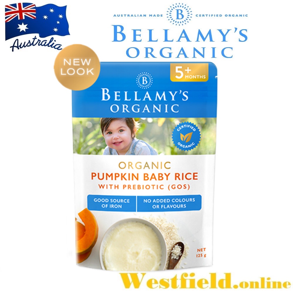 [Australia Import EXP 02/2026] Bellamy's Organic Pumpkin Baby Rice ...