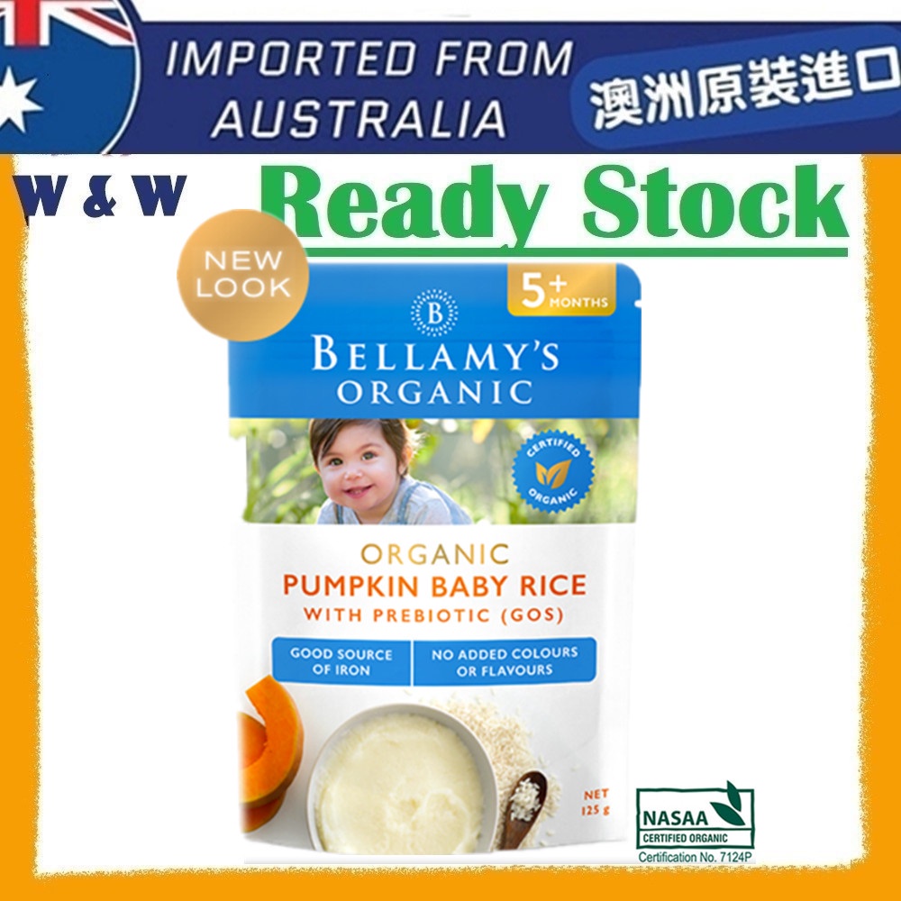 [AUS Import EXP 04/2026] Australia Import Bellamy's Organic Pumpkin ...