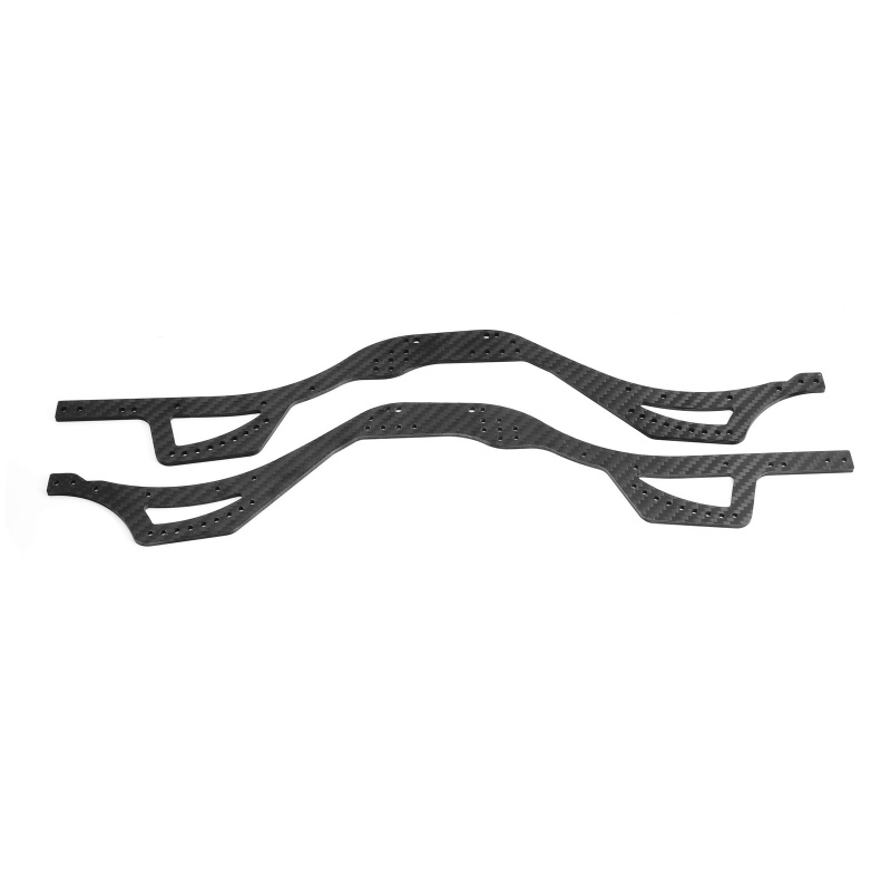 Axial Chassis Side Plates Aus Carbon Fiber – 2 Stück, Für AX24 Modellauto, Leicht & Stabil