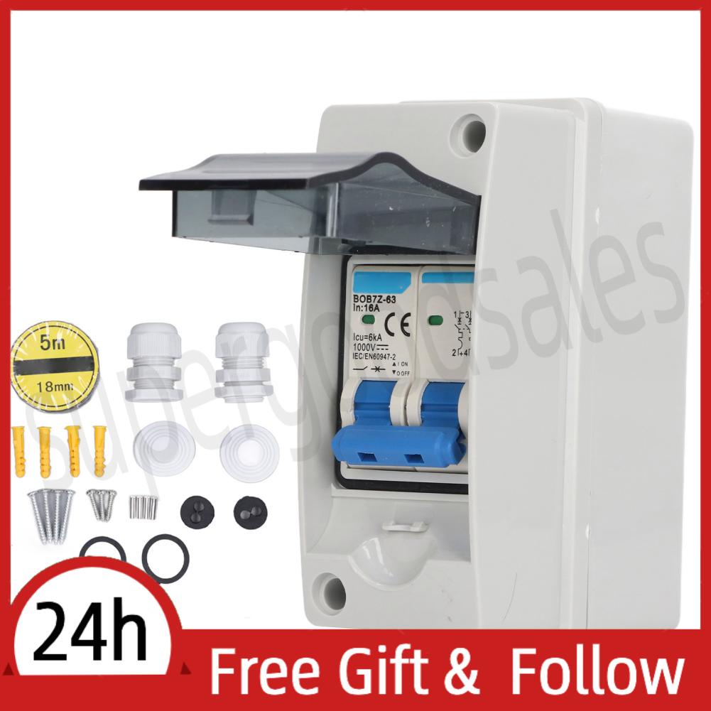 Supergoodsales Circuit Breaker Transparent Cover 1000V Safe