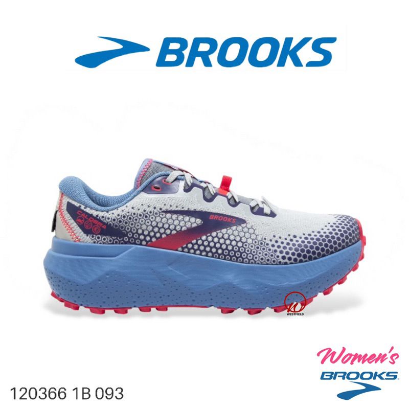 BROOKS WOMEN’S CALDERA 6 CUSHIONING STABLE RIDE TRAILS RUNNING SHOES