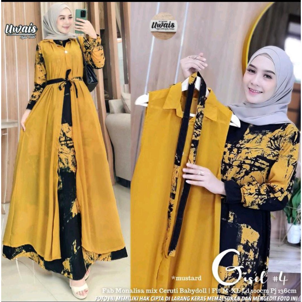 New JUMBO Gamis SUPER JUMBO PLUS BLAZER Separate// Gamis MONALISA JUMBO ...