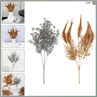 Artificial Pine Needles Christmas Floral Picks Branches Glitter Fake Floral  Twig Picks for Flower Greenery Arrangements