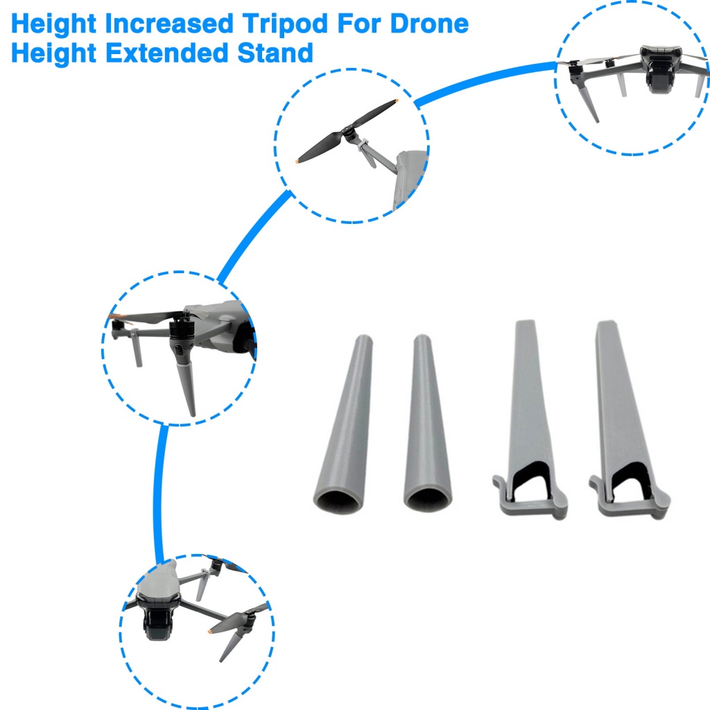 canaan| Uav Landing Gear Legs Landing Gear Leg for Drone Foldable Drone ...