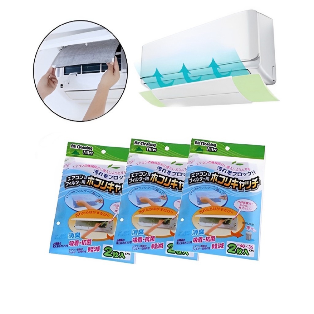 (2PCS IN A PACK) EW Carbon Air Conditioning Filter Paper Air Filter