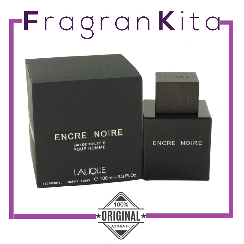 Lalique encre noire discount eau de toilette 100ml