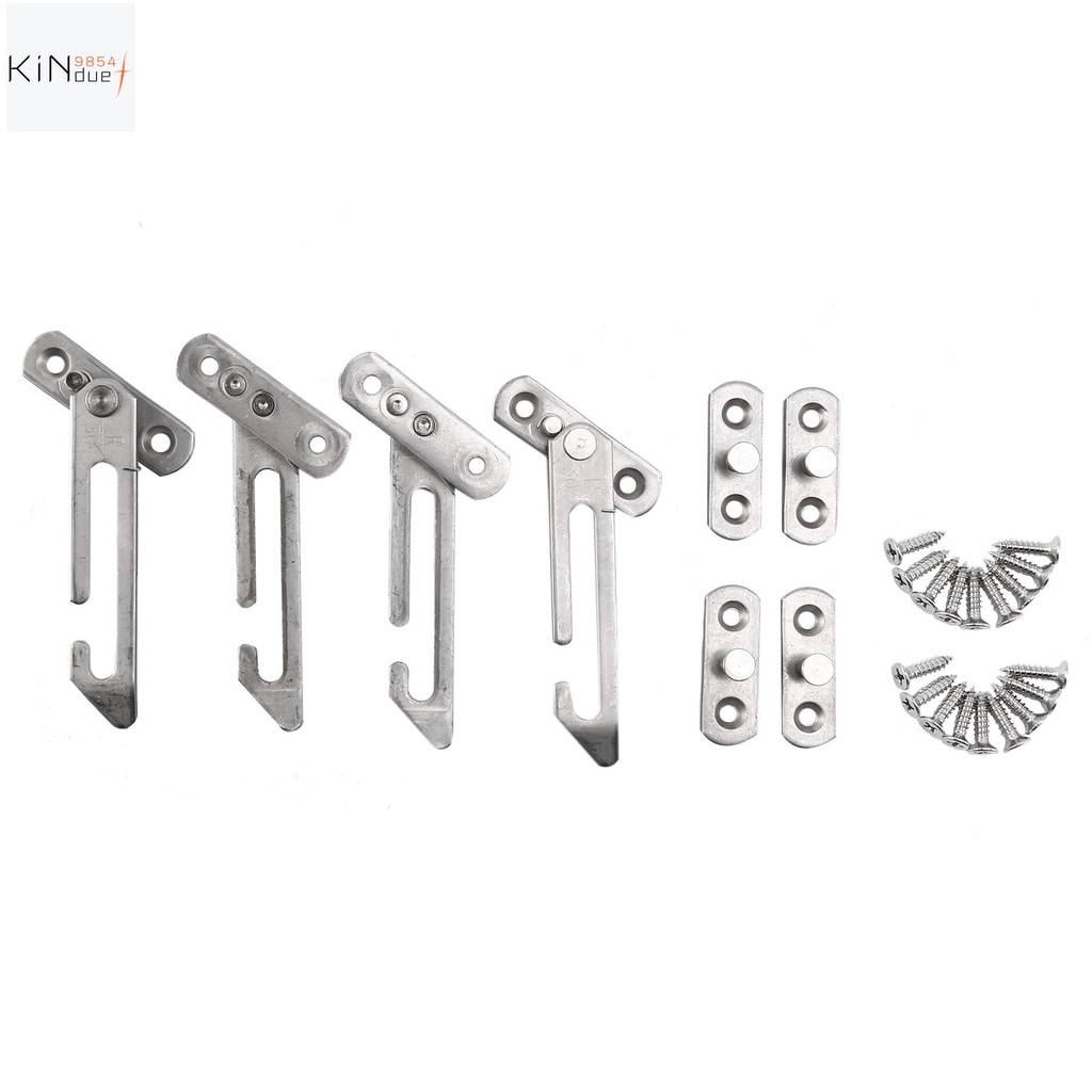 4 Pack Window Restrictor Locks Window Restrictor Hook Stainless Steel ...