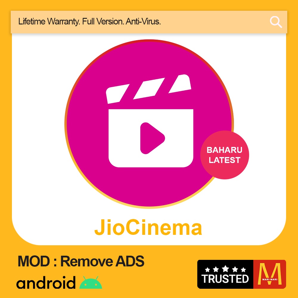 ANDROID APP JioCinema 💥 MOD APK LIFETIME WARRANTY ENTERTAINMENT