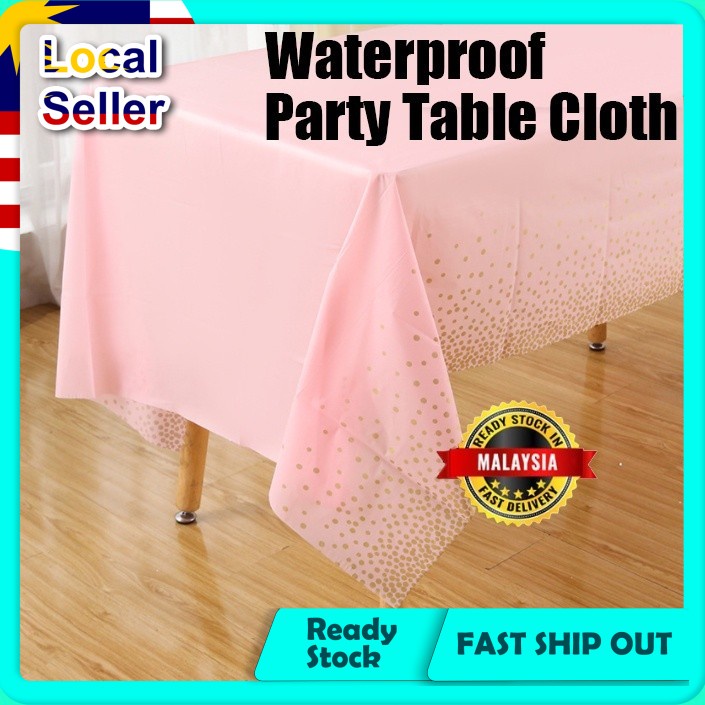 Waterproof Picnic Party Table Cloth Cover Birthday Decoration Baby ...