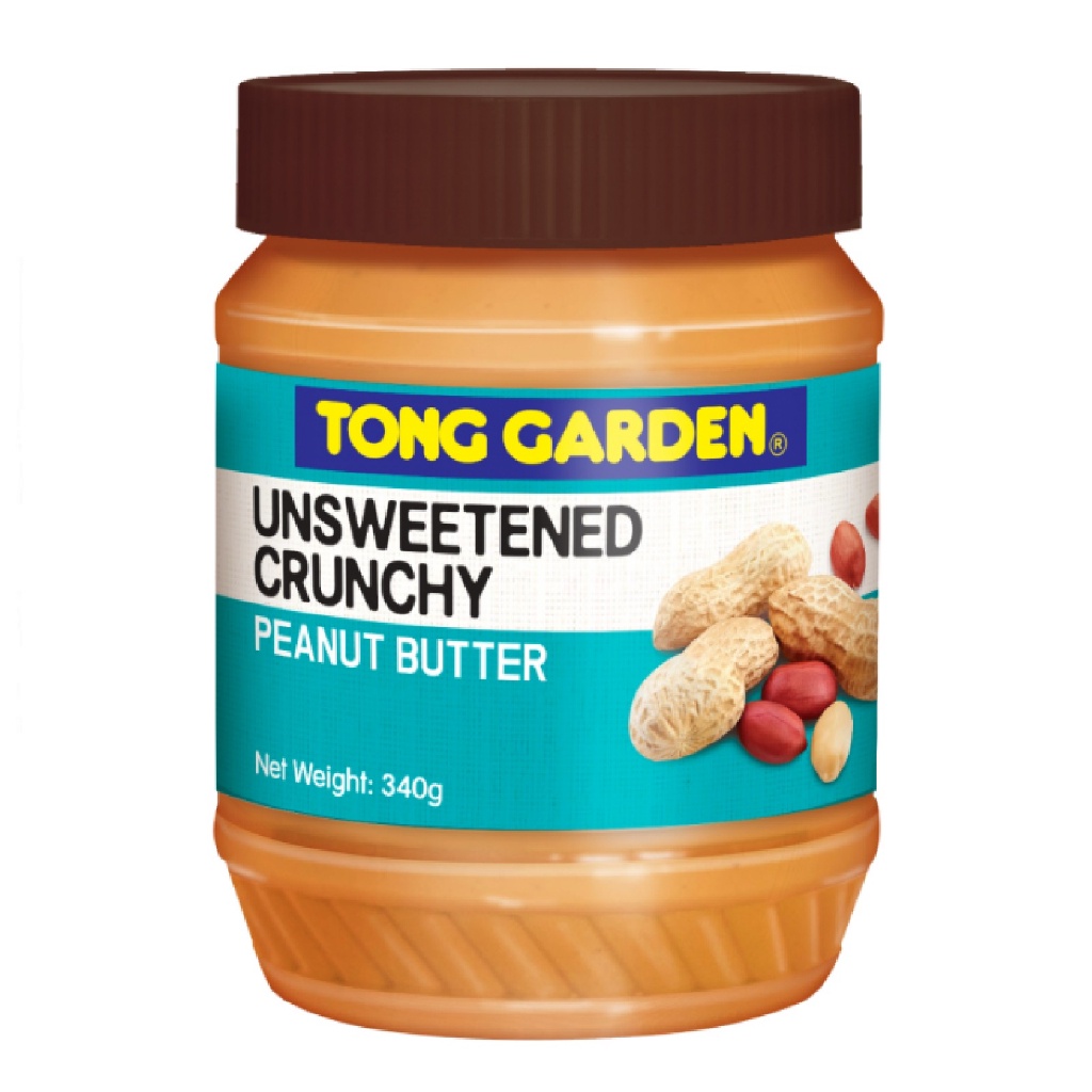 Tong Garden Unsweetened Crunchy Peanut Butter (340g) Shopee Malaysia