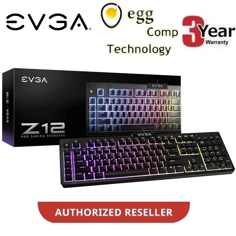 EVGA Z12 RGB GAMING KEYBOARD Shopee Malaysia
