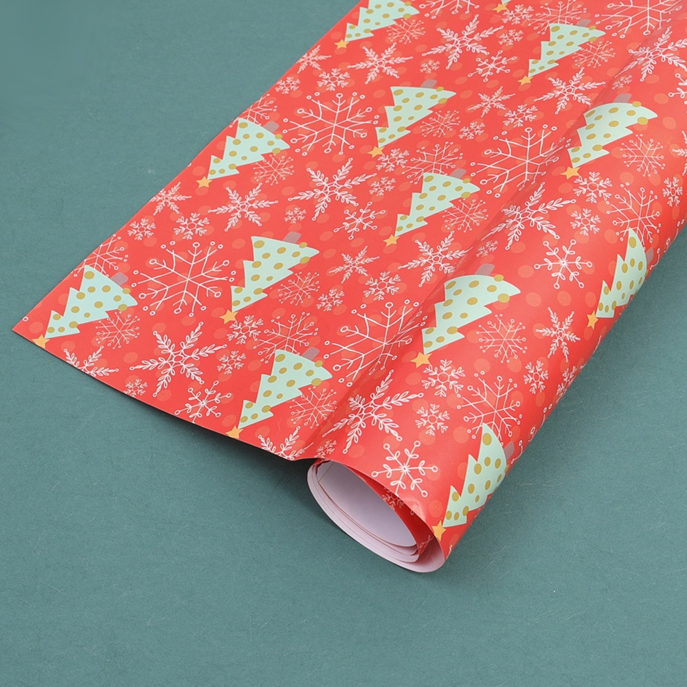 75*50cm Universal Christmas Gift DIY Wrapping Paper / New Year's DIY