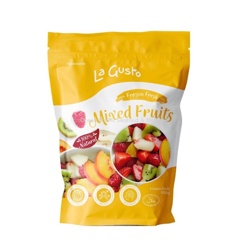 Frozen Mixed Berries/Frozen Strawberries 500g | Shopee Malaysia